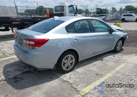 2017 Subaru Impreza 2.0I Premium z USA, uszkodzony, nr VIN 4S3GKAB61H3601363